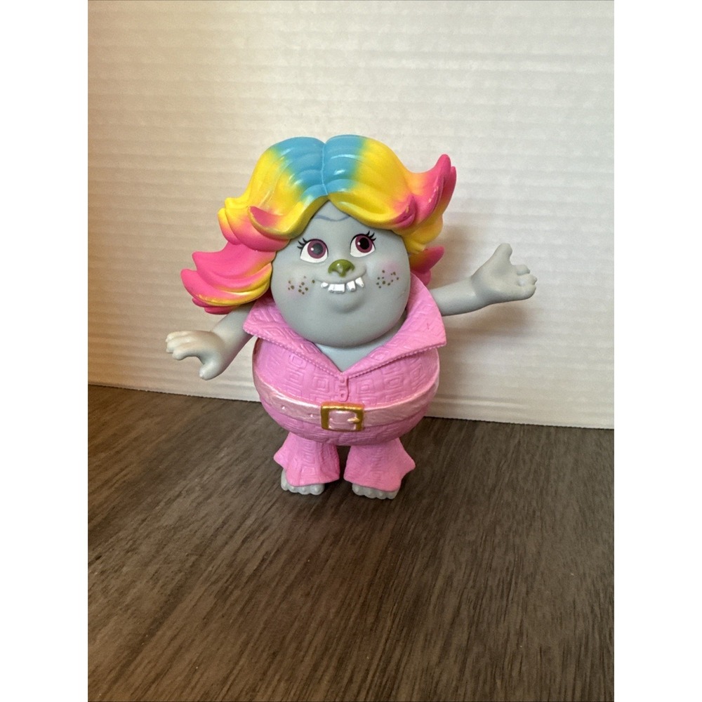 Dreamworks TROLLS 6" Bridget Lady GLITTER SPARKLES Figure Toy Doll (Pre Owned)
